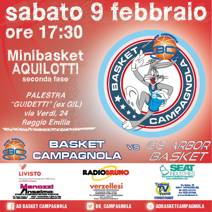 MB: Aquilotti – 1.Giornata seconda fase: Basket Campagnola vs G.S.Arbor