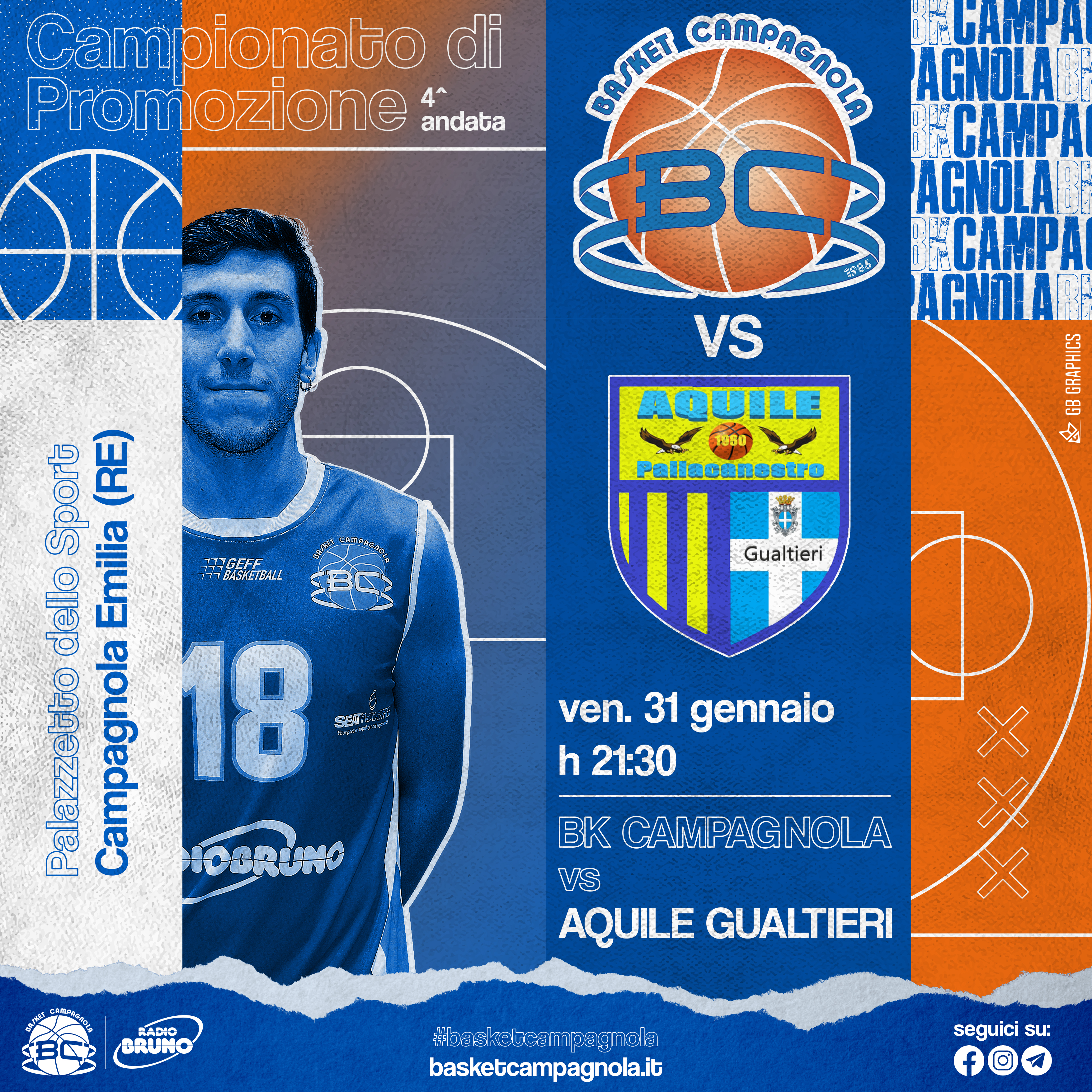 17° Giornata Campionato di Promozione 2019/2020 – Girone B