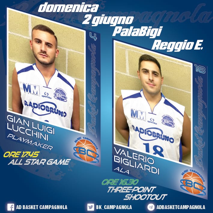 All Star Game Weekend 2019 – Bigliardi e Lucchini convocati