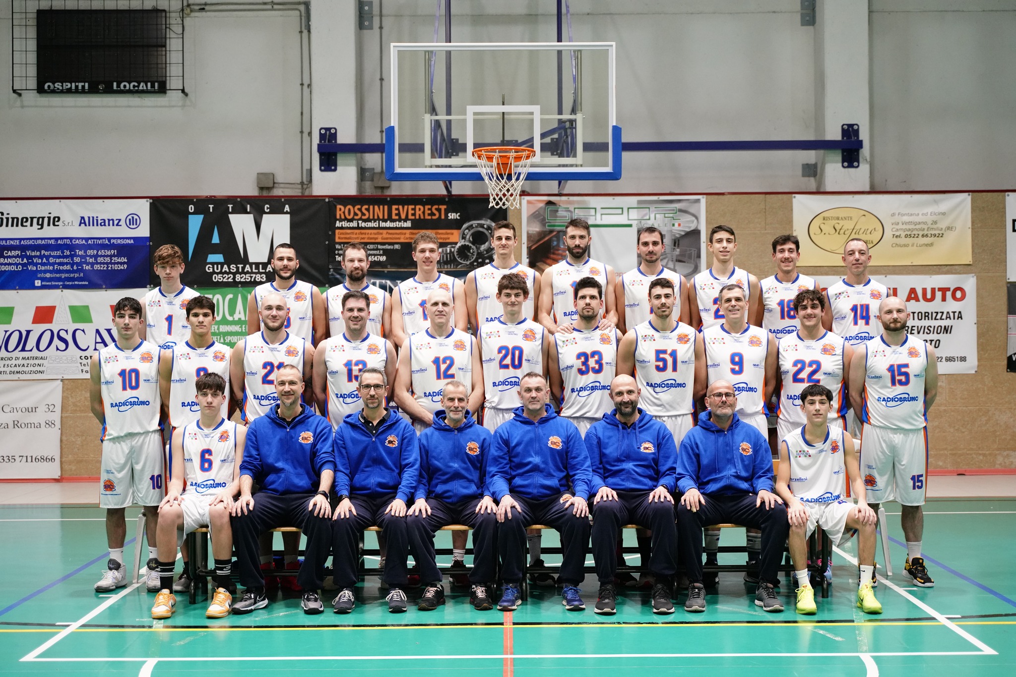 Basket Campagnola — foto di squadra 2023/24