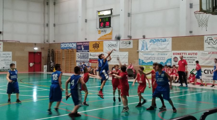 MB: Esordienti – 10. Giornata seconda fase: Basket Campagnola vs Novellara “B” – Splendida vittoria