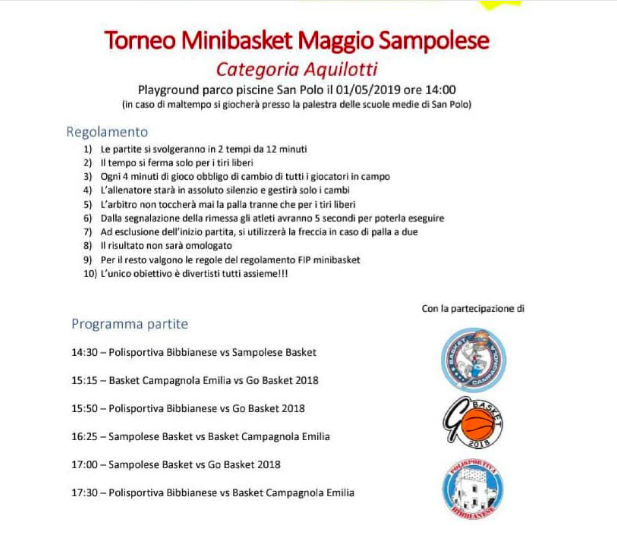 Torneo MB Aquilotti 1. Maggio